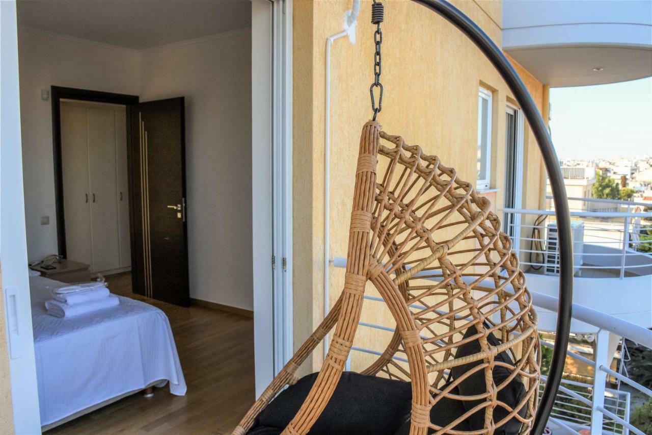 Ferienwohnung Boutique Penthouse Next To Stavros Niarchos Foundation Athen Exterior foto