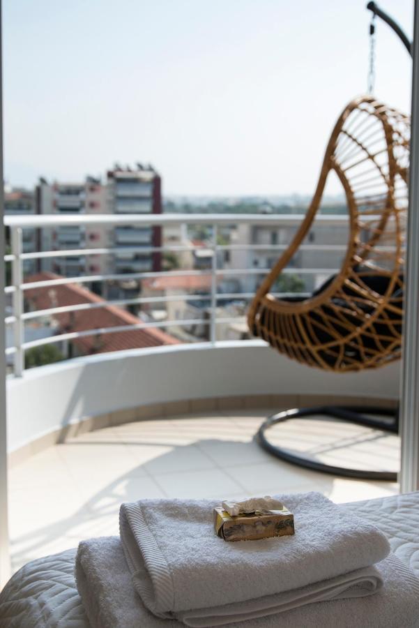 Ferienwohnung Boutique Penthouse Next To Stavros Niarchos Foundation Athen Exterior foto