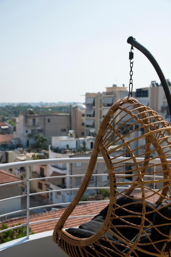 Ferienwohnung Boutique Penthouse Next To Stavros Niarchos Foundation Athen Exterior foto