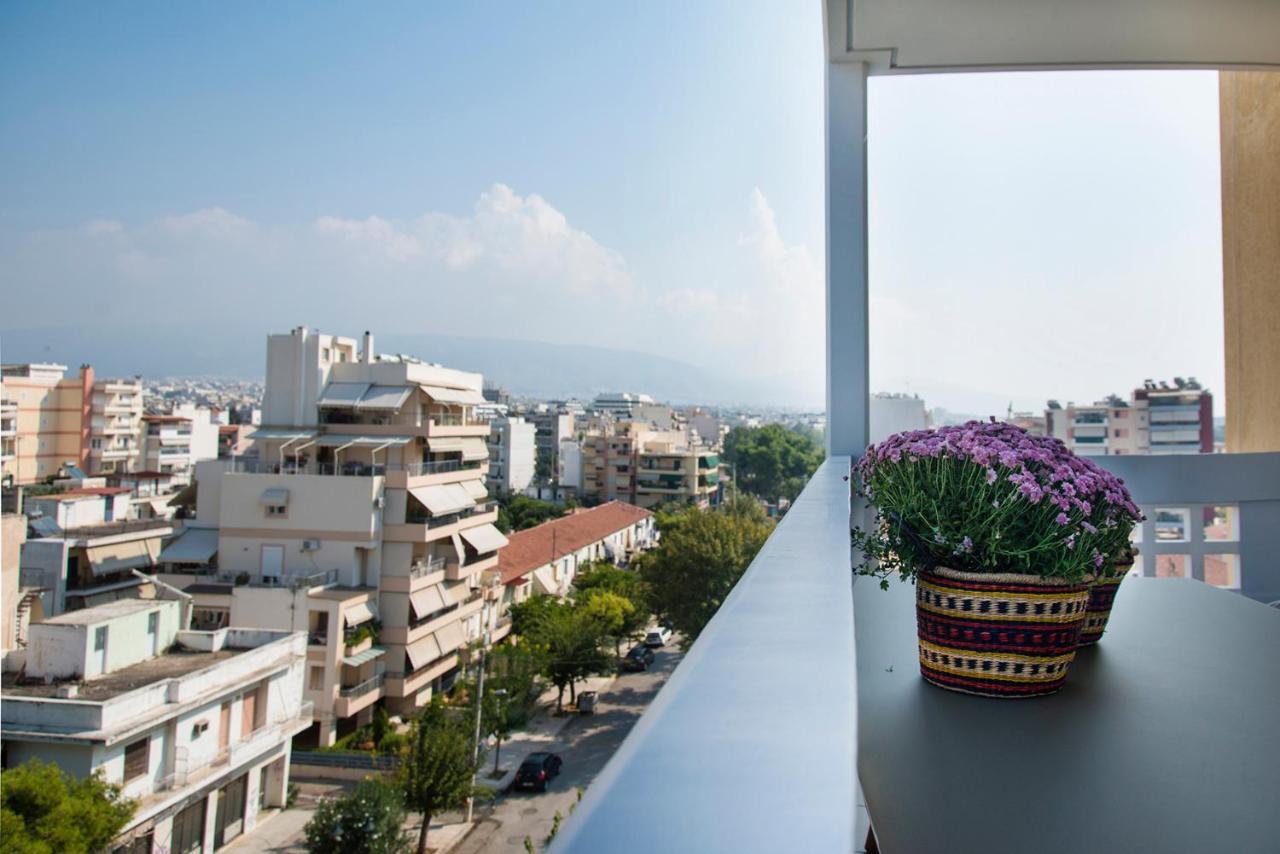 Ferienwohnung Boutique Penthouse Next To Stavros Niarchos Foundation Athen Exterior foto