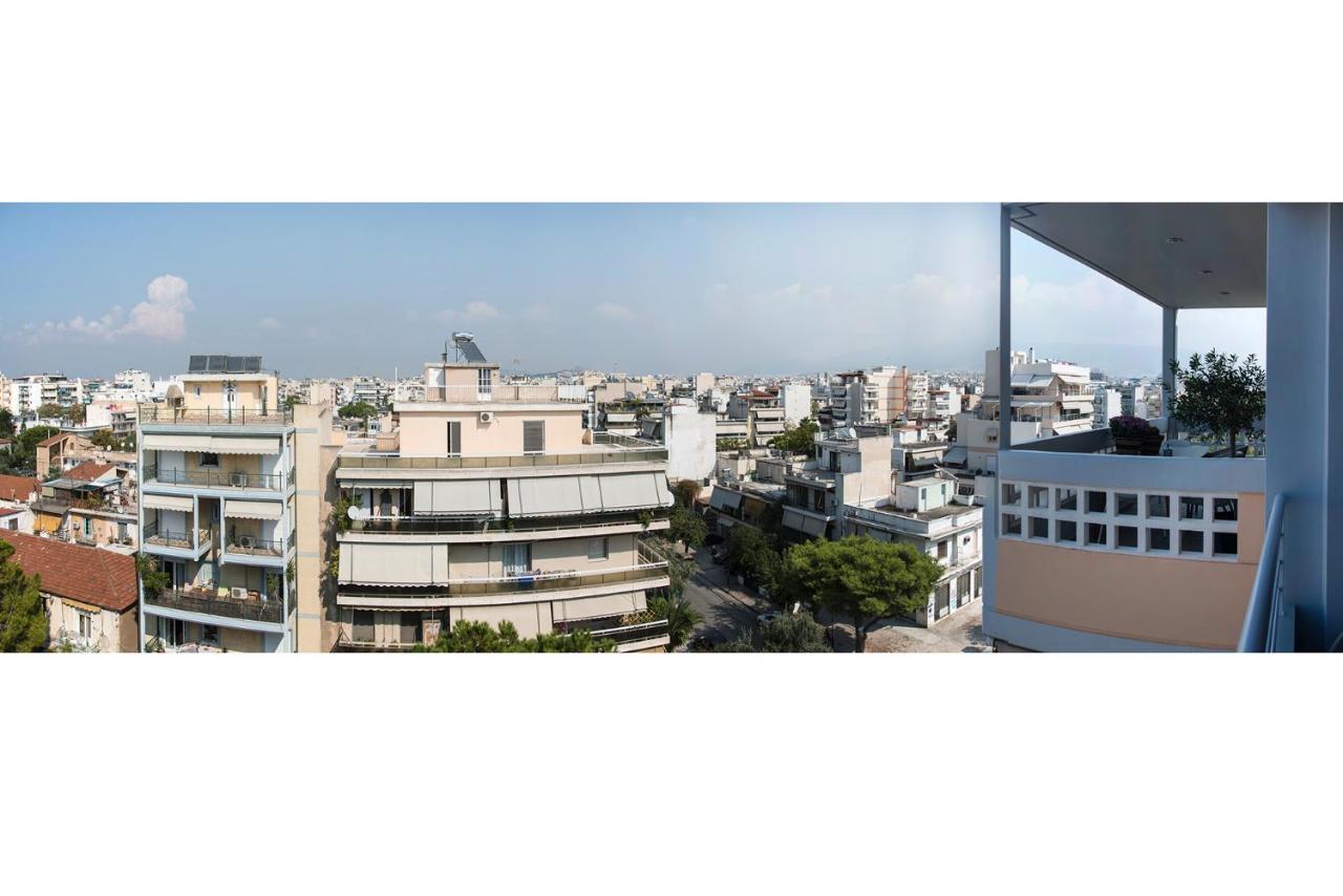 Ferienwohnung Boutique Penthouse Next To Stavros Niarchos Foundation Athen Exterior foto